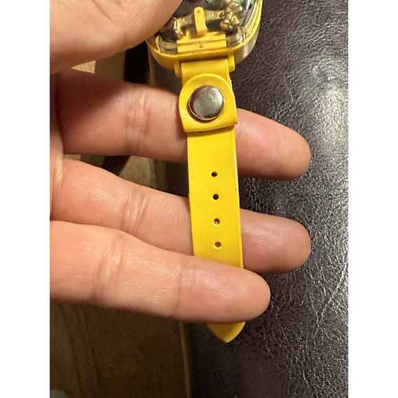 Vintage Working Childrens Animated Mechanical Wind-Up SEE-SAW Watch Merry (read)